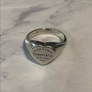 Tiffany Heart Ring